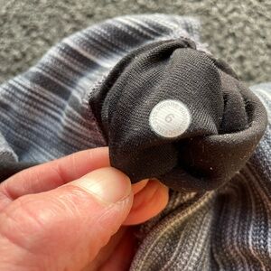 Lululemon Align Pant II 25” Mini Space Dye Gray Size 6 Leggings